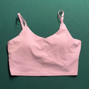 Athleta Light Purple Lined Workout Tank
